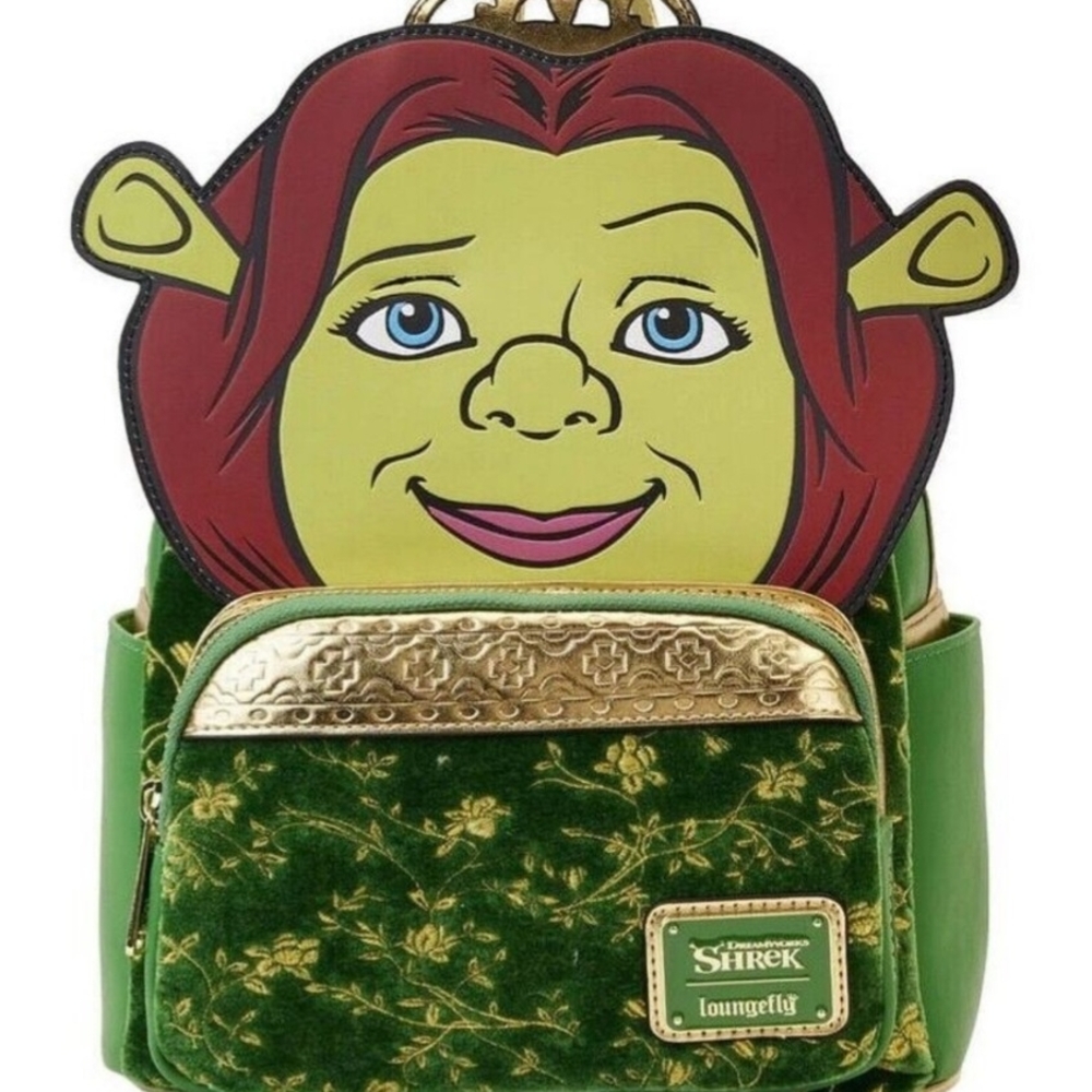 NWT Loungefly Dreamworks Shrek Princess Fiona Exclusive Mini Backpack